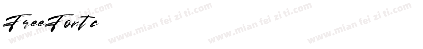 FreeFont c4字体转换